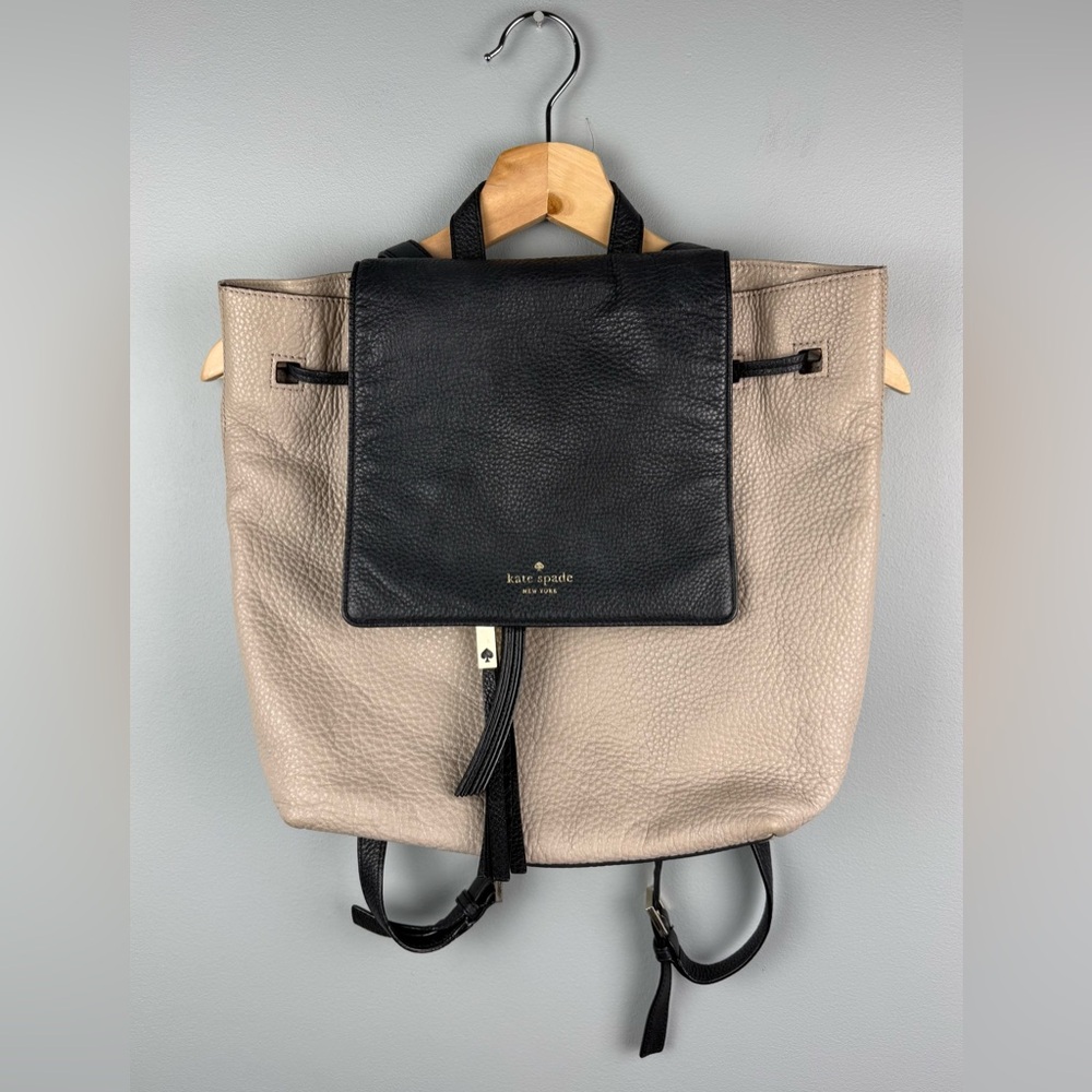 Kate Spade Two-Tone Leather Backpack